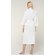 100% Turkish Cotton White Waffle Kimono Robe-Robemart.com