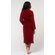 100% Turkish Cotton Wine Red Terry Kimono Bathrobe-Robemart.com