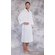 Premium 100% Turkish Cotton White Terry Kimono Bathrobe-Robemart.com