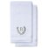 Gray Initial Premium Hand Towel Roman 16 X 30 Inch, Set of 2-Robemart.com