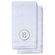 Gray Initial Premium Hand Towel Classic 16 X 30 Inch, Set of 2-Robemart.com