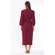 Cotton Burgundy Knit Kimono Robe-Robemart.com