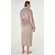 Blush Pink Plush Soft Warm Fleece Womens Robe-Robemart.com