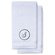 Charcoal Gray Initial Premium Hand Towel Script 16 X 30 Inch, Set of 2-Robemart.com
