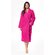 100% Turkish Cotton Fuchsia Shawl Terry Bathrobe-Robemart.com