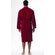 100% Turkish Cotton Wine Red Terry Kimono Bathrobe-Robemart.com