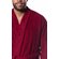 100% Turkish Cotton Wine Red Terry Kimono Bathrobe-Robemart.com