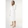 100% Turkish Cotton White Heavy Weight Hooded Terry Bathrobe-Robemart.com