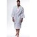 Waffle Shawl Long Robe Square Pattern White-Robemart.com Waffle Shawl Long Robe Square Pattern White-Robemart.com