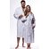 Luxury Microfiber Plush Lined Robe White-Robemart.com