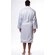 Luxury Microfiber Plush Lined Robe White-Robemart.com