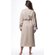 Luxury Microfiber Plush Lined Robe Nude-Robemart.com