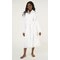 White Super Soft Tahoe Microfleece Shawl Collar Robe-Robemart.com