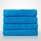 16" x 29" - 100% Turkish Cotton Turquoise Terry Hand Towel-Robemart.com